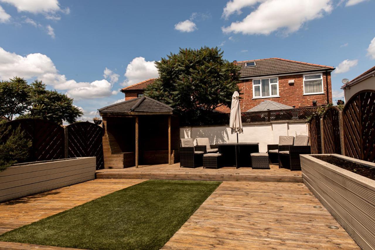 Inviting 3-Bed House In Manchester Extérieur photo
